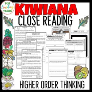 Kiwiana Reading Comprehension