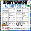 Sight Word Activity Worksheets Volume Two