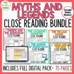Myths and Legends Reading Activities