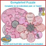 Anzac Day Puzzle Lower Primary 3