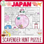 Japan Country Study Scavenger Hunt