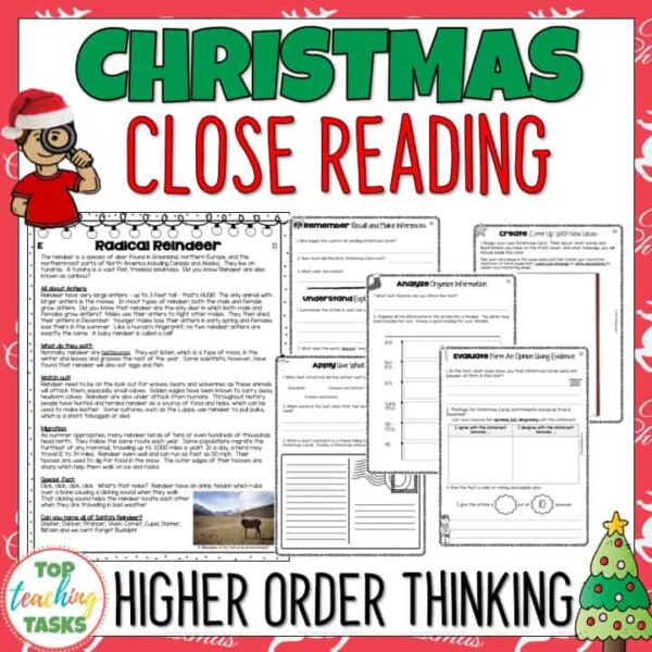 Christmas Reading Comprehension Bundle