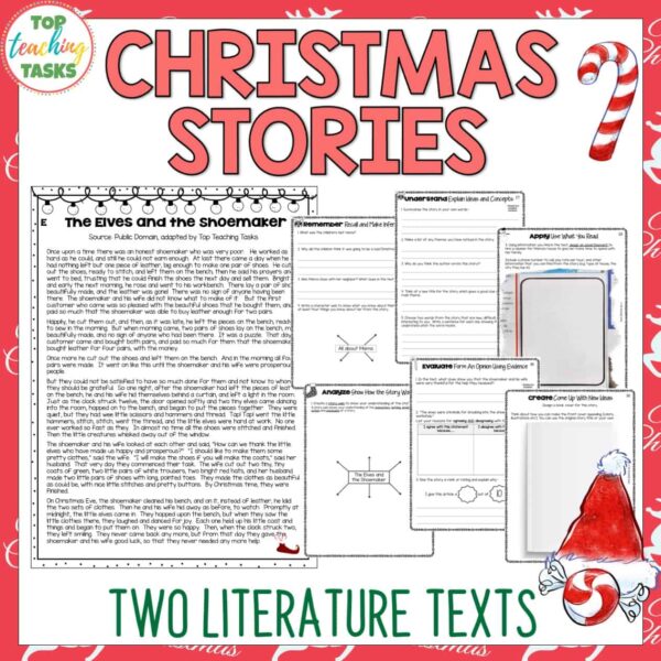 Christmas Stories Reading Activities