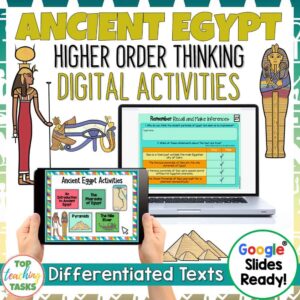 Ancient Egypt Digital Reading Comprehension