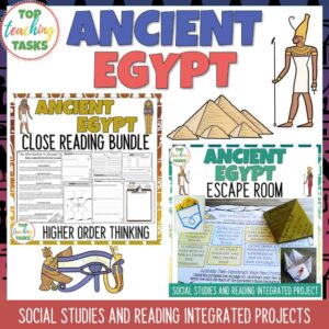 Ancient Egypt Reading Comprehension Bundle