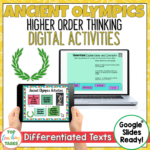 Ancient Olympics Digital Reading Comprehension