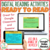 Digital Ready to Read Activities