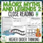 Maori Myths and Legends Reading Activities 2