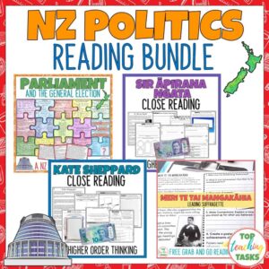 New Zealand Politics Reading Activities
