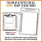 Orange Level Reading Comprehension Activities 3