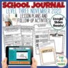 School Journal Level 3 November 2020