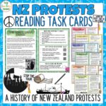 New Zealand Protests Task Cards