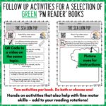 Green PM Reader Activities 1