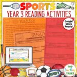 Sports Reading Comprehension Activities for Year 3