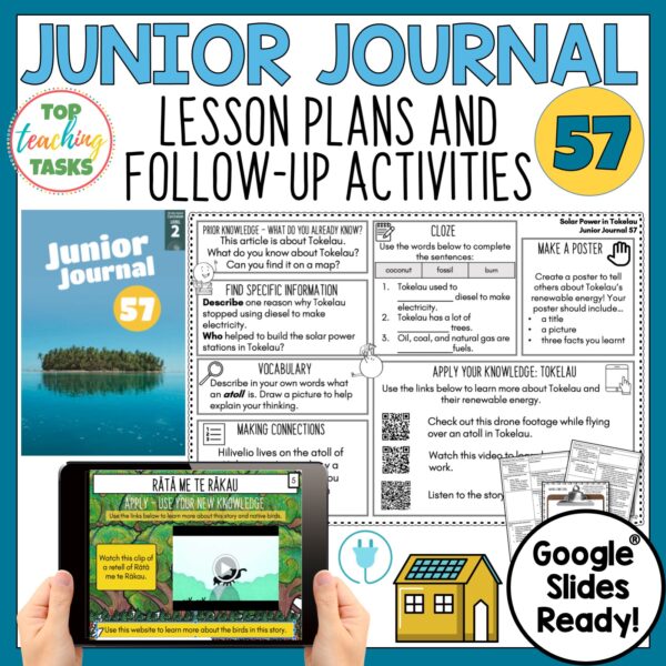 Junior Journal 57 activities