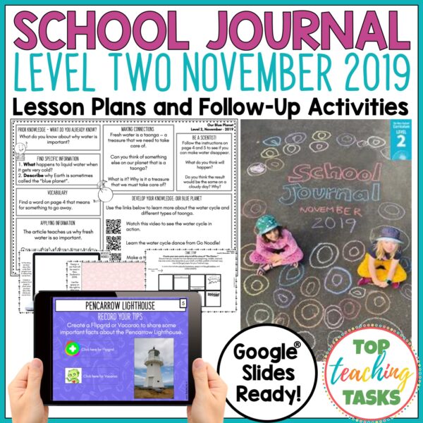 School Journal Level 2 November 2019