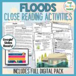 Floods Reading Comprehension Activities