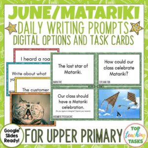 June and Matariki Writing Prompts