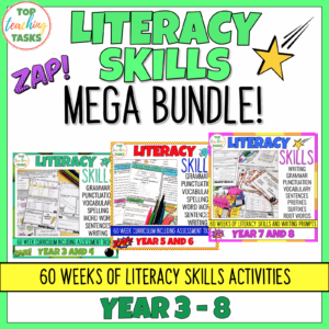 Year 3 8 Literacy Skills Bundle