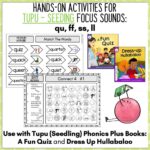 Ready to Read Phonics Plus Tupu Hands-On Activities a