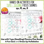 Ready to Read Phonics Plus Tupu Hands-On Activities b