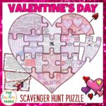 Valentines Day Reading puzzle