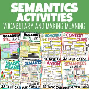 Semantics Activities
