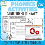 Structured Literacy Activities Focus Sound O