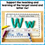 Structured Literacy Activities Focus Sound W 3