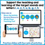 Phonological awareness activities - teacher slide set two preview c