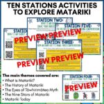 Matariki Stations activities a