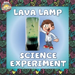 Lava Lamp Science Experiment Exploring Density and Reactions
