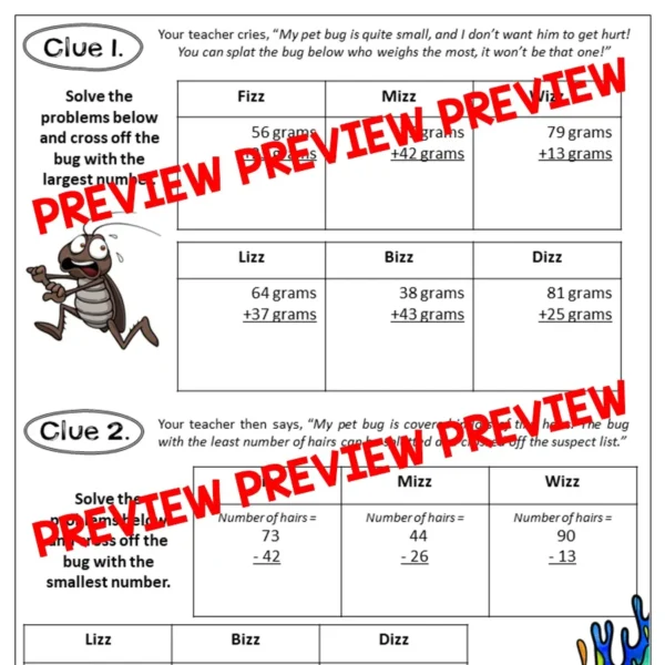 Addition-and-Subtraction-CSI-Maths-Challenge-Teachers-Pet-Bug-Year-2-4-b Addition-and-Subtraction-CSI-Maths-Challenge-Teachers-Pet-Bug-Year-2-4-b