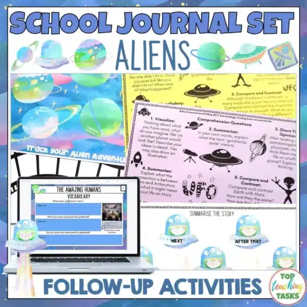 Aliens-School-Journal-set-a