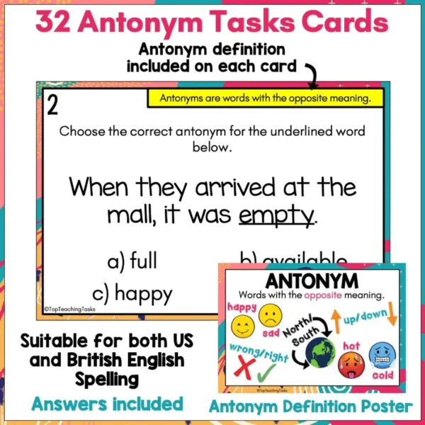 Antonyms-Task-Cards-b Antonyms-Task-Cards-b