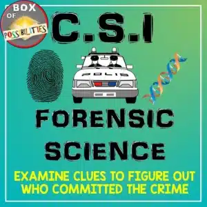 CSI Forensic Science Activities - Print and Digital Activities
