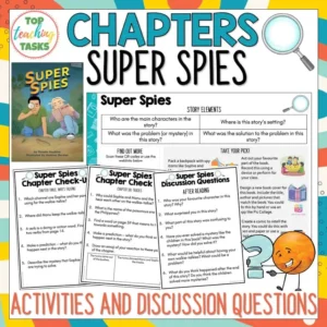 Chapters: Super Spies Activities and Discussion Questions - Year 3 New Zealand