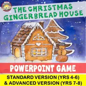 Christmas PowerPoint Maths Game: The Christmas Gingerbread House