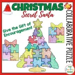 Christmas Secret Santa Collaborative Puzzle