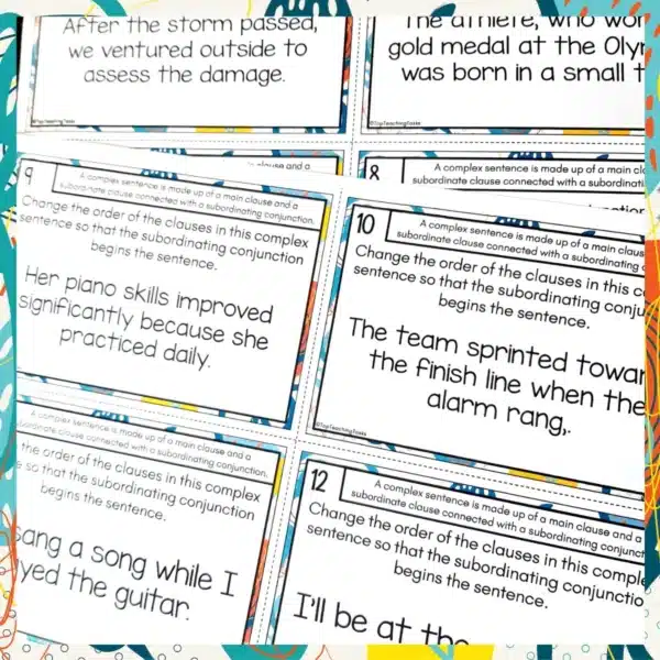 Complex-Sentences-Task-Cards-c Complex-Sentences-Task-Cards-c