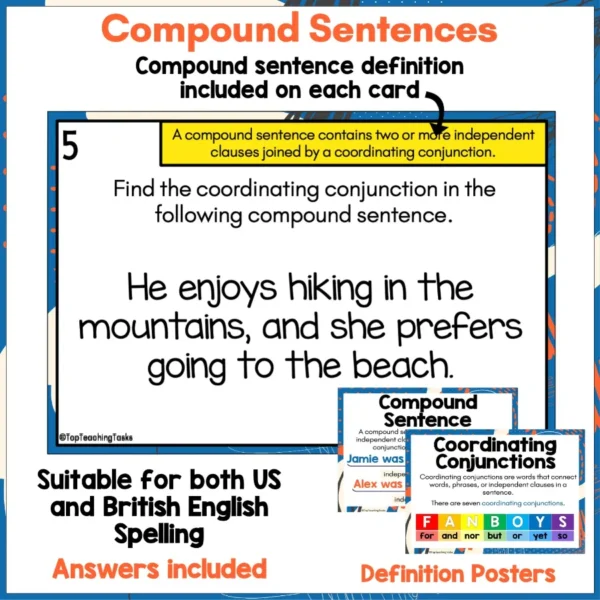 Compound-Sentences-Task-Cards-b Compound-Sentences-Task-Cards-b