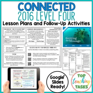 Connected 2016 Level 4 Getting the Message - Follow Up Activities