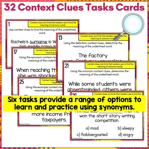 Context-Clues-Task-Cards-a Context-Clues-Task-Cards-a
