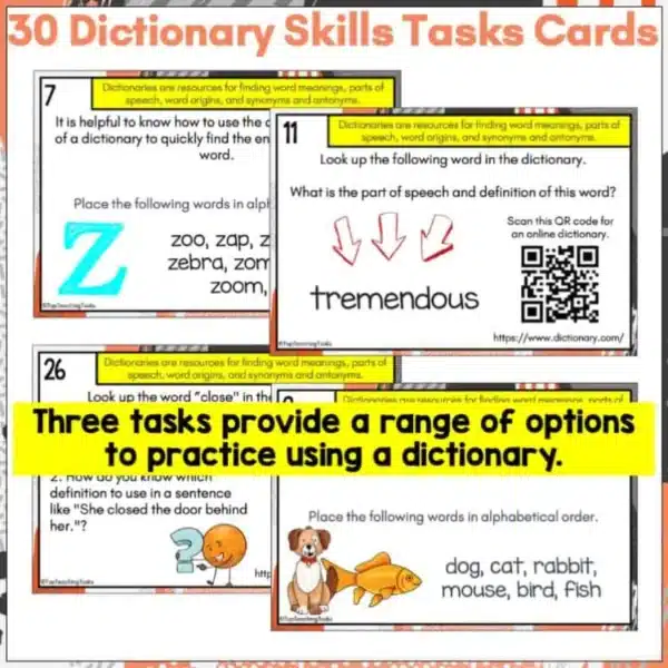 Dictionary-Skills-Task-Cards-a Dictionary-Skills-Task-Cards-a