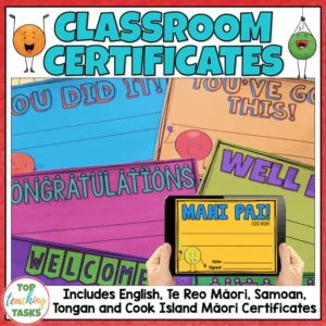 Classroom Certificates