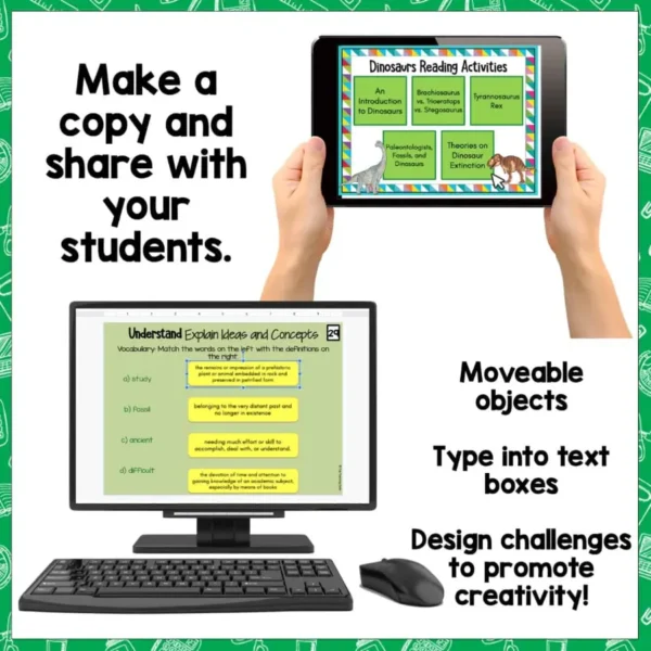 Dinosaurs-Digital-Reading-Activities Dinosaurs-Digital-Reading-Activities