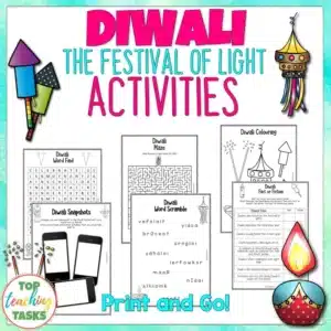 Diwali Festival of Lights Activity Pack