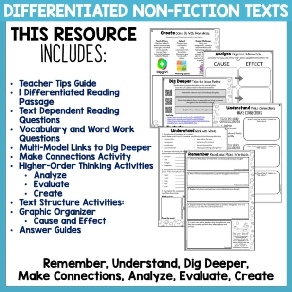 Droughts-Reading-Comprehension-Passages-2 Droughts-Reading-Comprehension-Passages-2