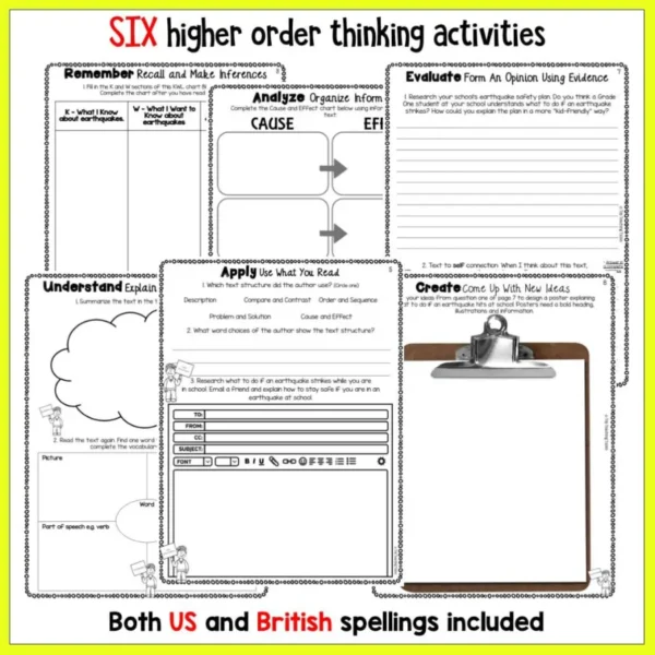 Earthquakes-Reading-Comprehension-Passages-and-Questions-2 Earthquakes-Reading-Comprehension-Passages-and-Questions-2