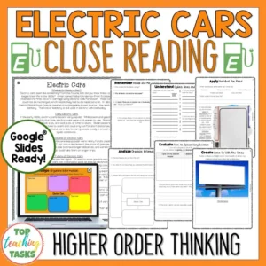 Electric Cars Reading Comprehension Passages and Questions
